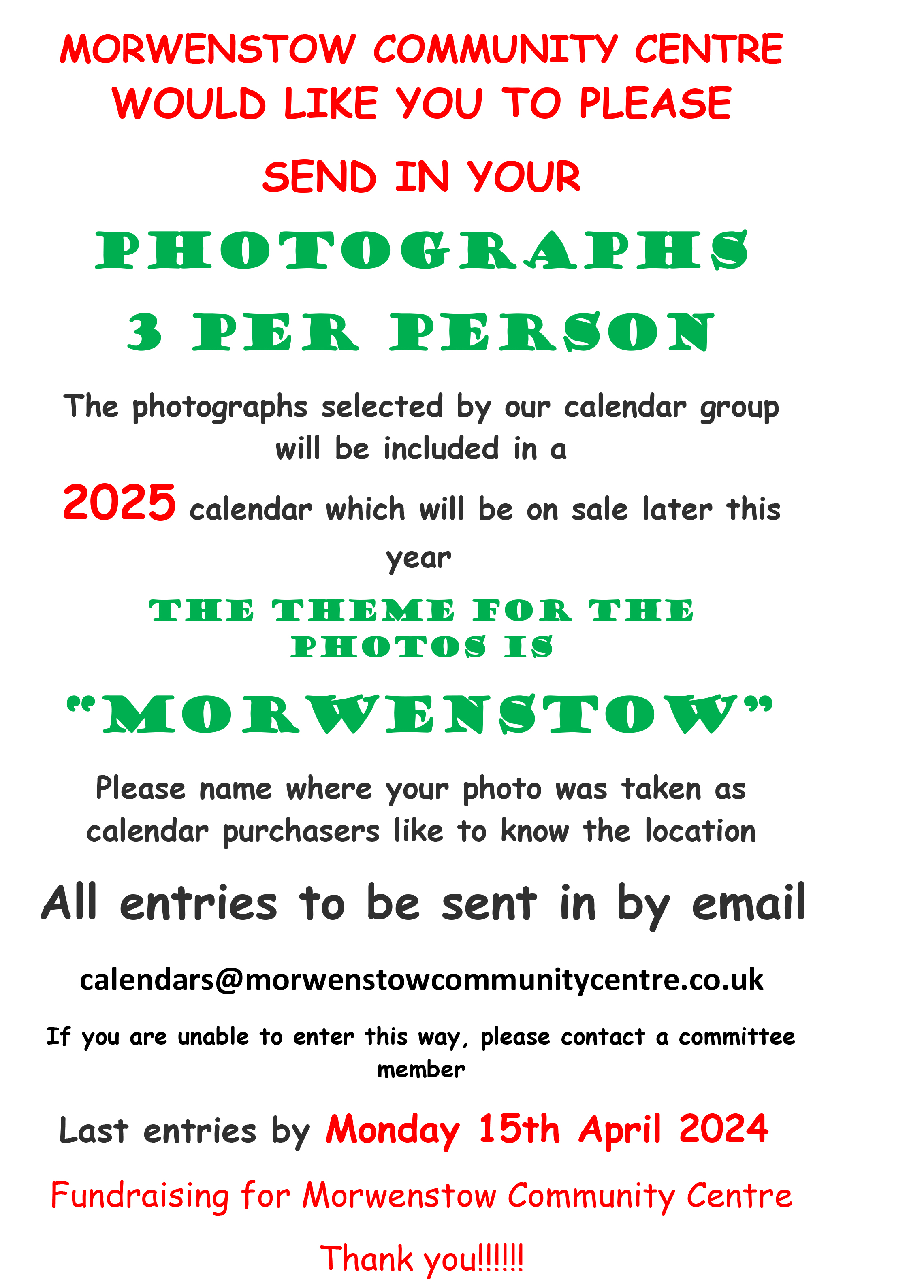 Photo of News Calendar Competition for 2025